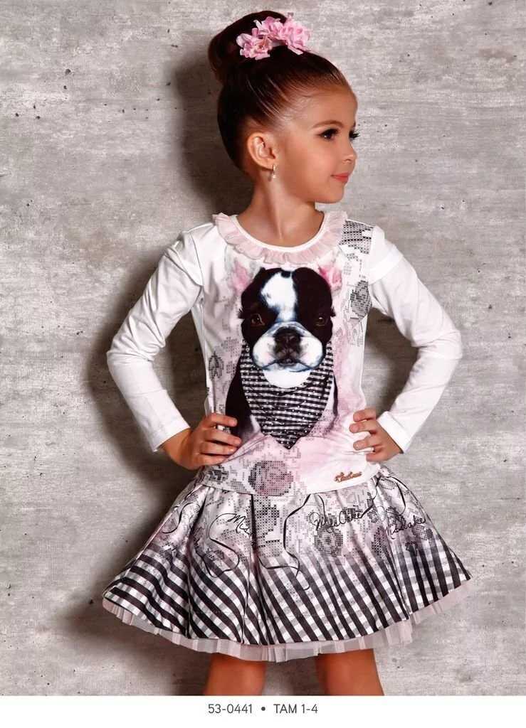 Saia Infantil e Blusa Infantil Miss Cake Doce Princesa 530441