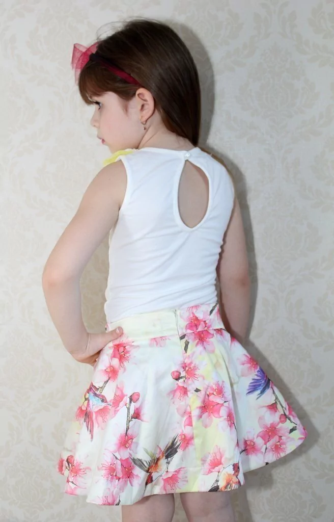 Saia e Blusa Infantil Diforini Moda Infanto Juvenil 121211 2