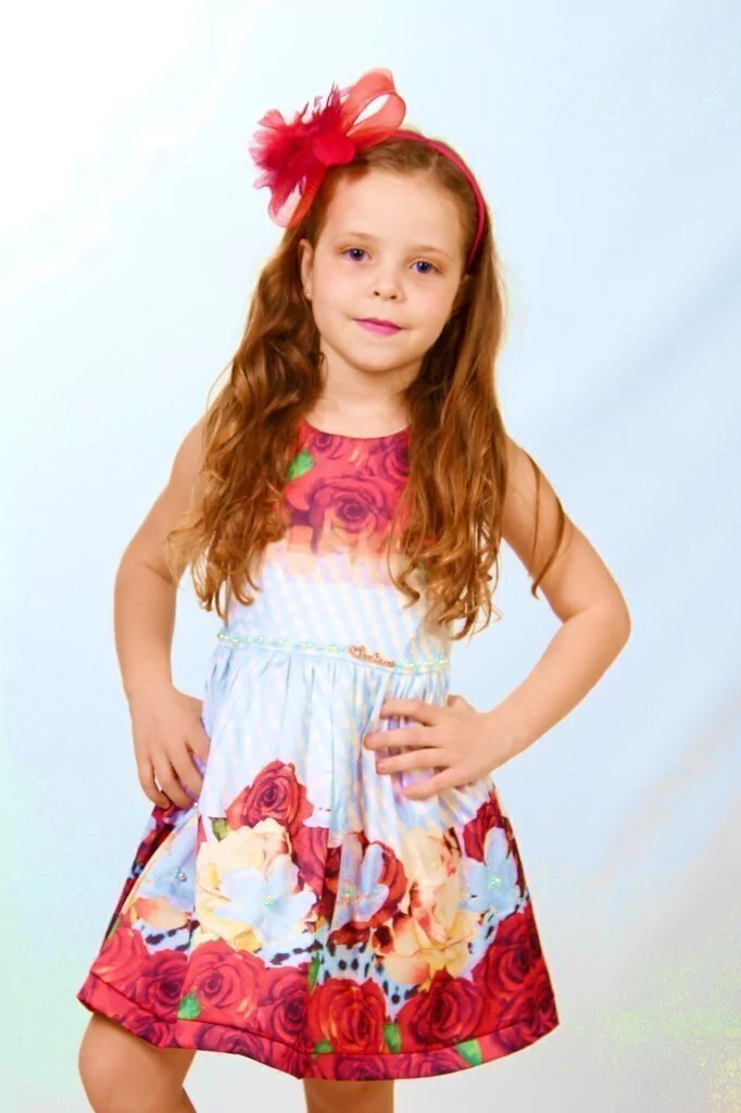 Vestido Infantil Miss Cake Moda Infanto Juvenil 510228
