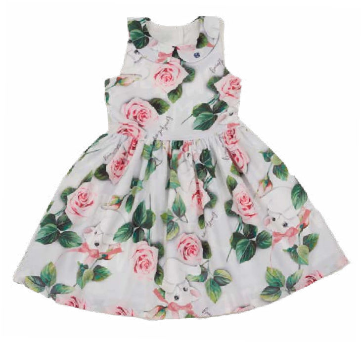 Vestido e Casaco Pakita Moda INFANTIL 233535