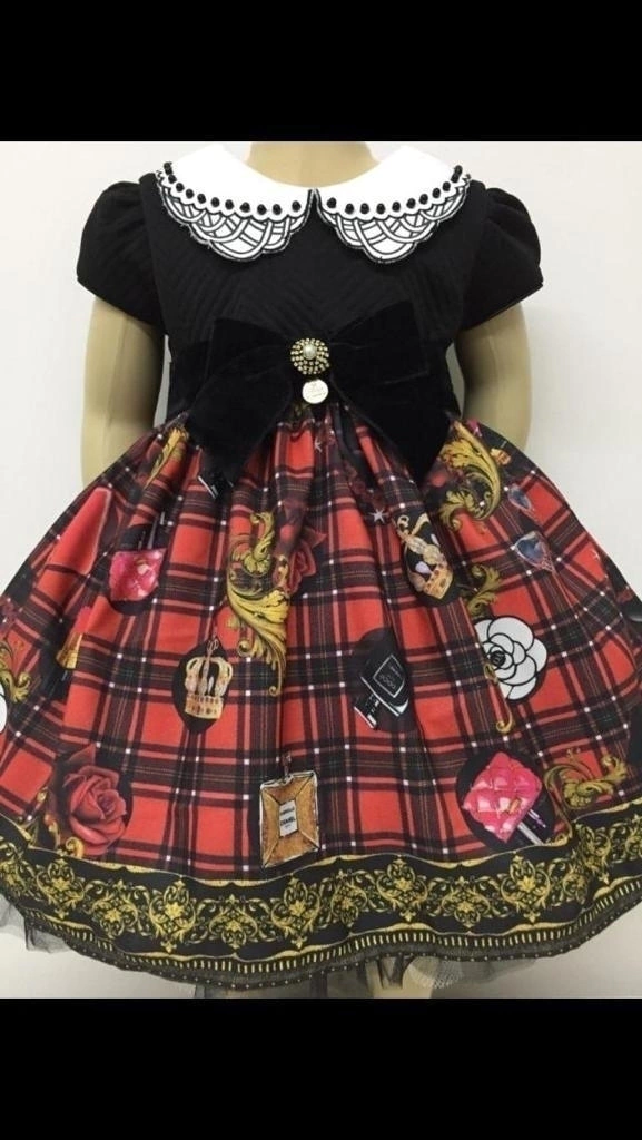 Vestido Anjo D'Agua TAMANHO 1 Moda Infantil AJD02
